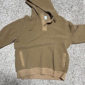 Old Navy Pullover Snap Collar Hoodie